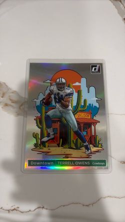 Donruss Downtown Terrell Owens Cowboys Holo Card