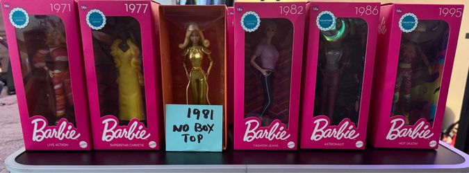 22 Luppa collectors Barbie’s