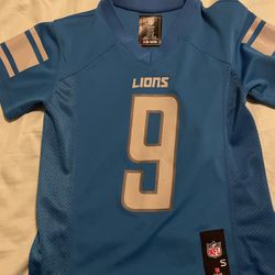 Lions Jersey Size Youth Small 