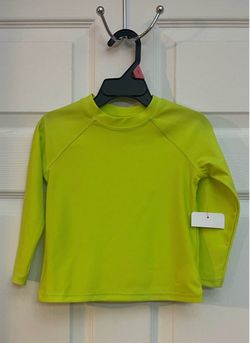 Brand new Baby Boy swim rash guard with long sleeves size 2T