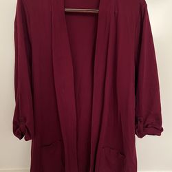 Karen Scott open-front cardigan