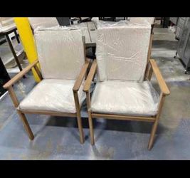 New Assembled Outdoor Patio Dining Chair Set of 4 Never-Rust Outdoor Aluminum Patio Chairs