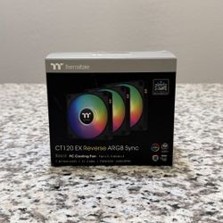 Thermaltake CT120 EX ARGB Reverse Blade 3-Pack