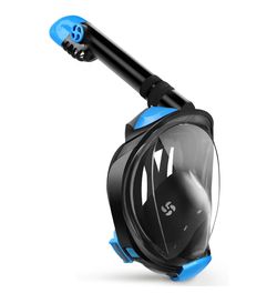 New in box - Set of 2 Full Face Anti-Fog Snorkel Masks 🫧