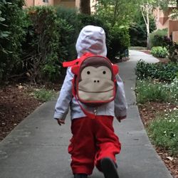 Skip Hop Zoo mini backpack with leash