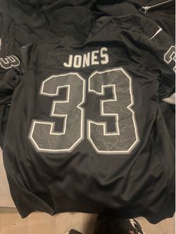 Nike Aaron Jones #33 Green Bay Packers Black Alternate Jersey