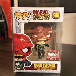 Zombie Red Skull Funko Pop