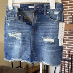 Jean Skirt