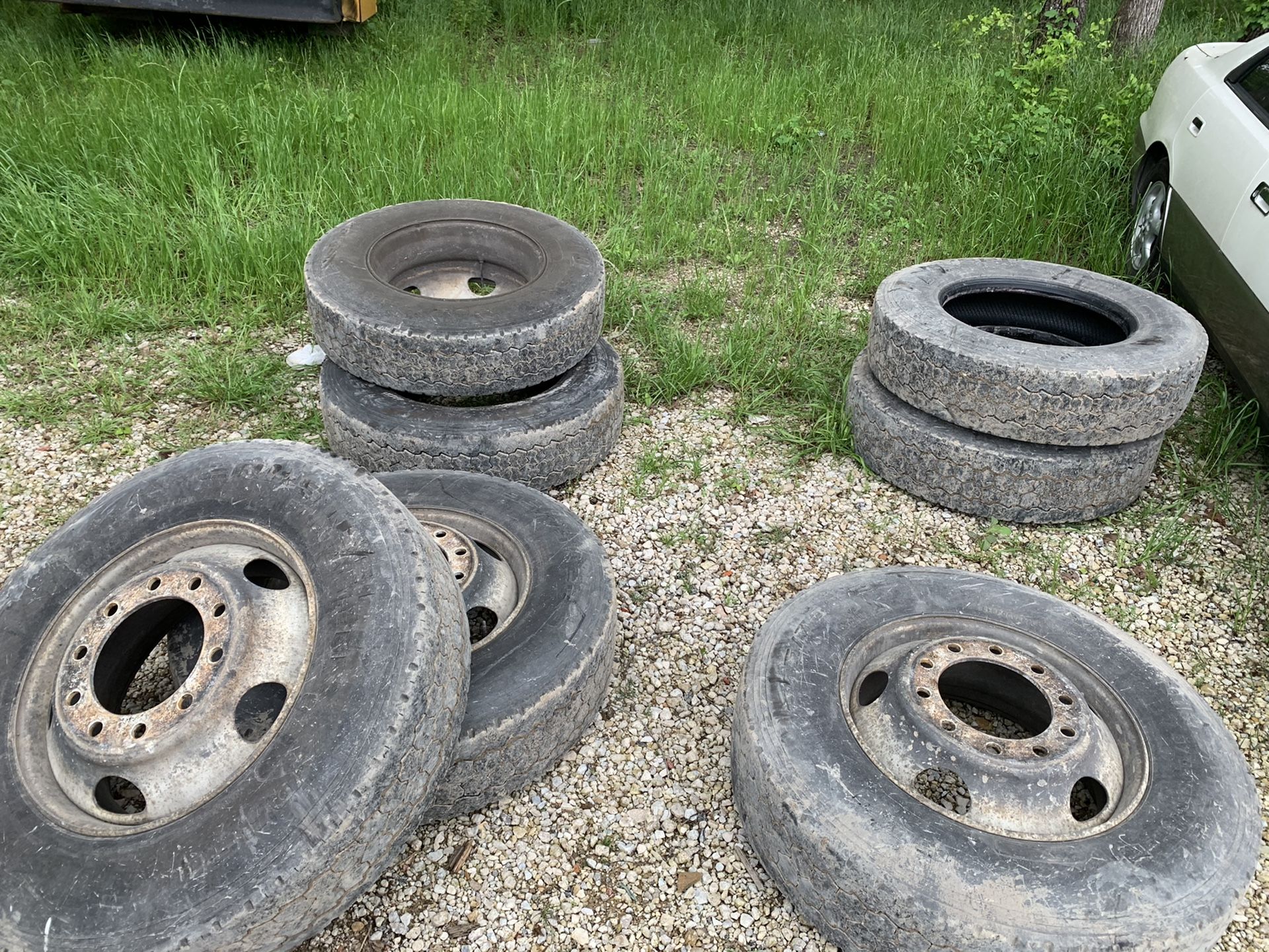 Tractor or trailer tires