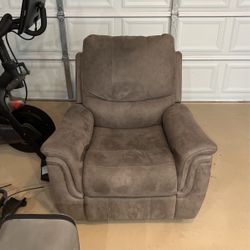 Grey Recliner