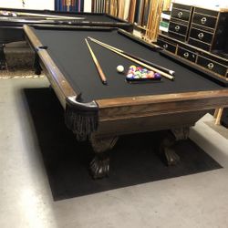 Elegant 8' Pool Table