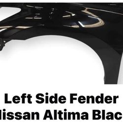 2017 Nissan Altima Black 