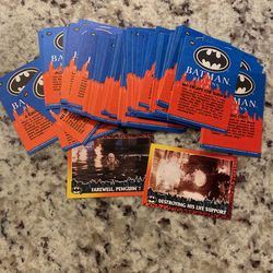 Batman Returns Cards Collectable