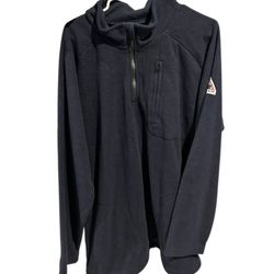 Navy blue FR Fleece 