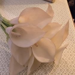 11pk, Angel Isabella 30 Inch Rubber Fake  Flowers