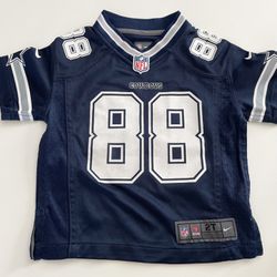 CHILDS Dallas Cowboys NFL Nike On Field Dez Bryant #88 Football Jersey Toddler Size 2T