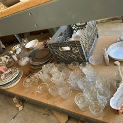 Tons of Glassware 