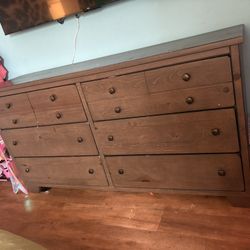 Walnut Dresser Drawers