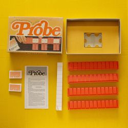 Probe - 1977 Vintage Tabletop Word Game by Parker Brothers