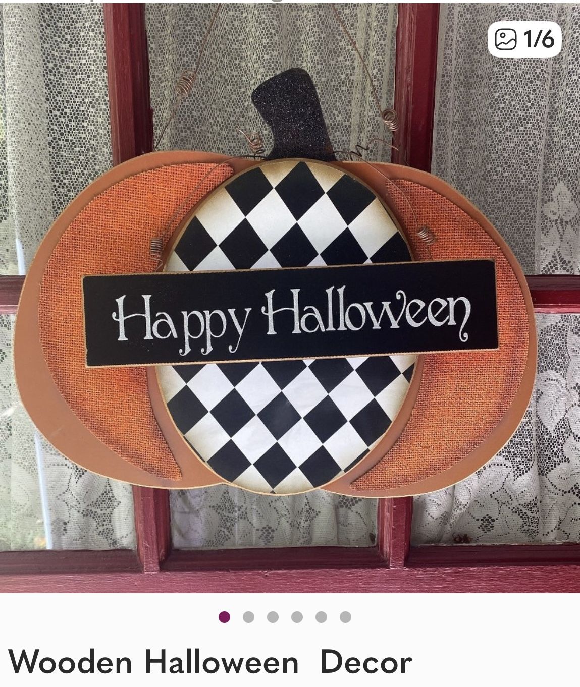 Happy Halloween door Sign