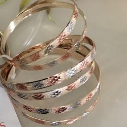Bangle Bracelets  Semi Color