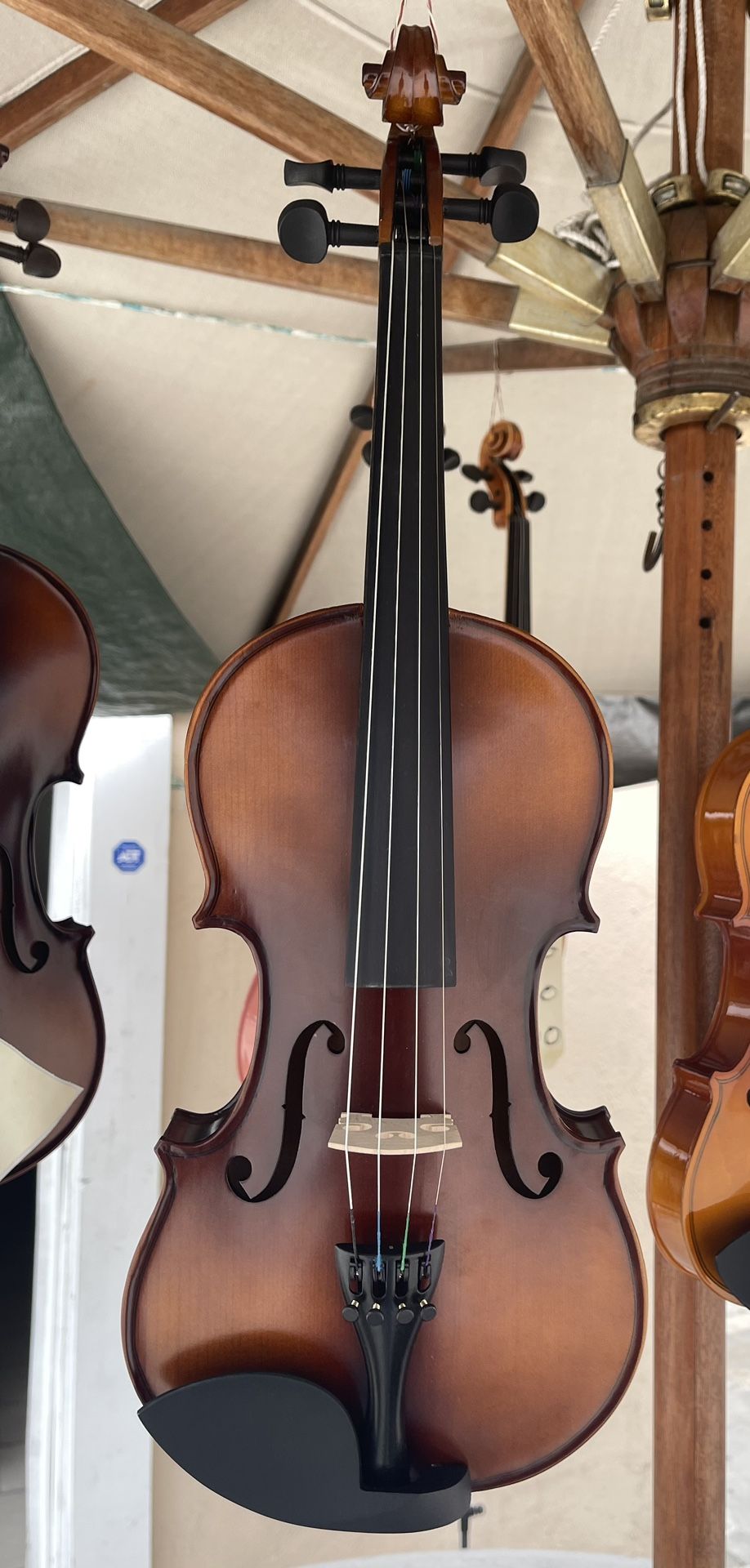 New Solid Woo Violin $70