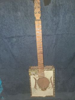 Folk Art Cigar Box Banjo