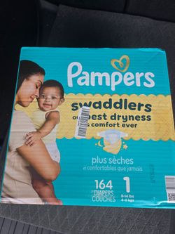 Pampers Size 1 164 counts