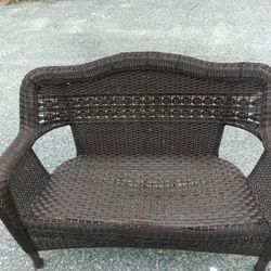 Wicker Sofa 