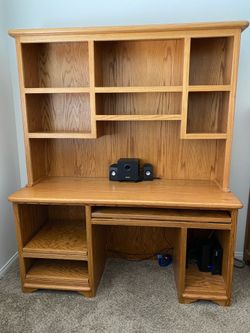 Oak Desk/ custom made