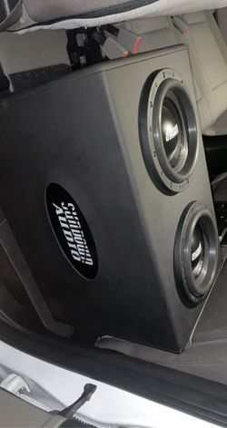 2 10 inch sundowns u series with custom box