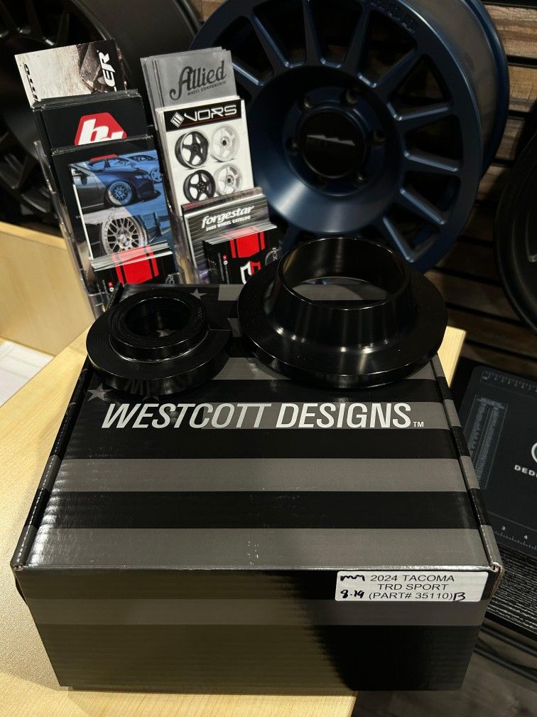 Westcott Designs Pre load collar lift kit for 4th Gen Tacoma