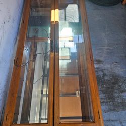 China Cabinet-solid Wood