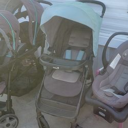 Baby Stroller 2 Baby 45$ Baby Stroller Whit Car Seat 25$ Stove 20$