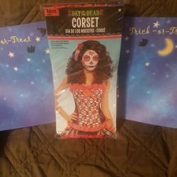 day if the dead corset coustome