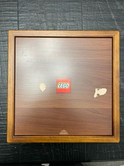 Rare LEGO Employee Gift Wooden 7-in-1 Game Set – Chess, Backgammon & More