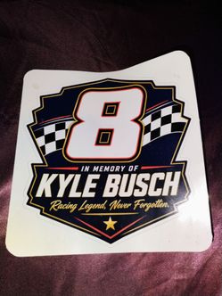 5x5 Kyle Busch sticker