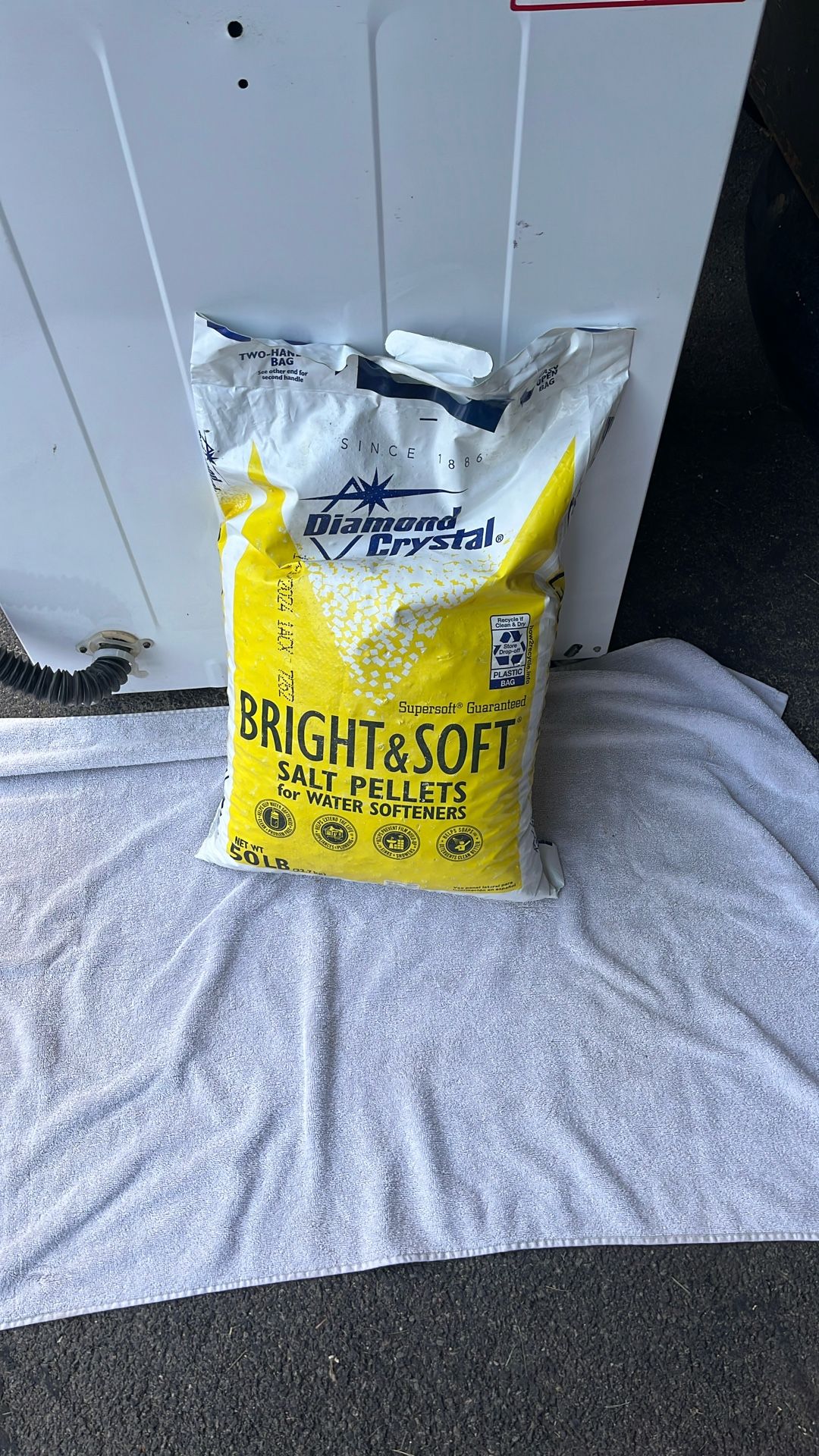 Water Softener Salt Pellets
