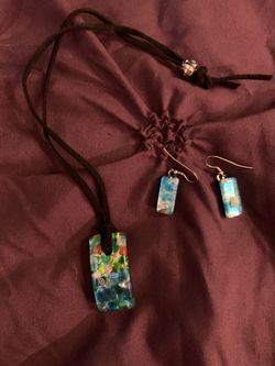 Ear rings and necklaces