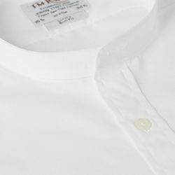 T.M. Lewin Tunic Tuxedo Shirt With Detachable Collar