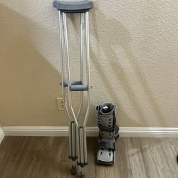 Crutch & Aircast 