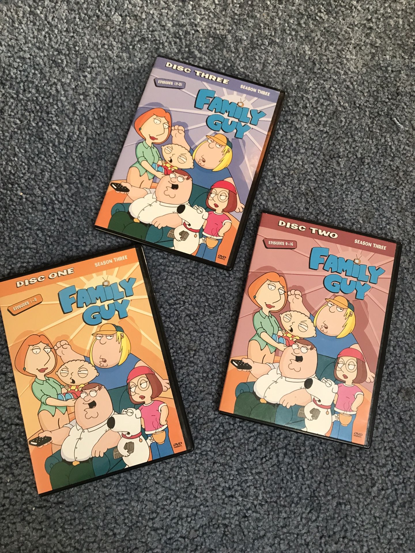 Family Guy Season 3 DVD collection