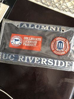 Alumni UC Irvine plate Frame
