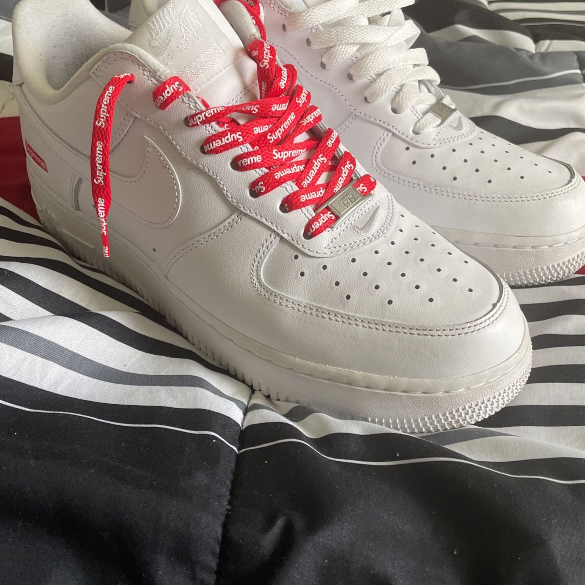 supreme forces custom laces for Sale in Grant Vlkria, FL OfferUp