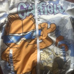 Garfield Members Only Windbreaker Jacket 