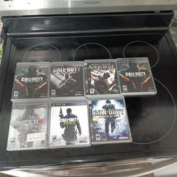 Ps3 Games 7 For $15.00 Dollar 