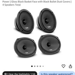 DS18 door Speakers and AMP