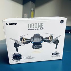 Brand new Drone with REAL WIFI TRANSMISSION Camera 1080P HD, FPV Drones with 2 Batteries,