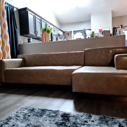 Sectional Italian Leather 