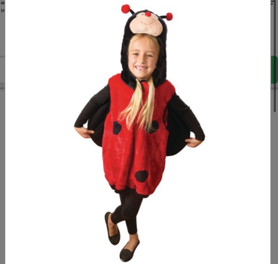 Ladybug Kids Halloween Costume